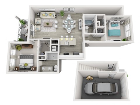 C2G Elate Floorplan  at Altis Blue Lake, Lake Worth, FL, 33467